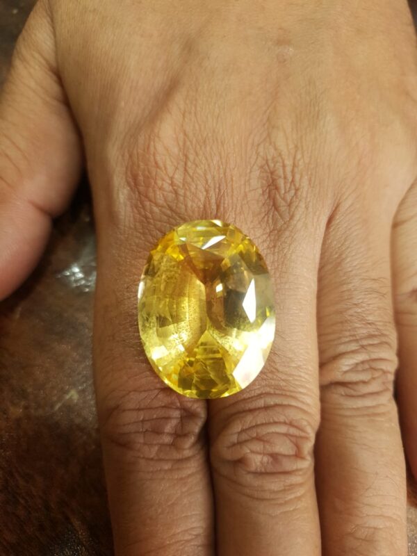 Yellow sapphire